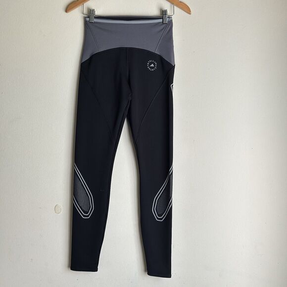 Adidas by Stella McCartney Truepace Cold.Rdy Tights Sz Small Black Athletic - Picture 4 of 16